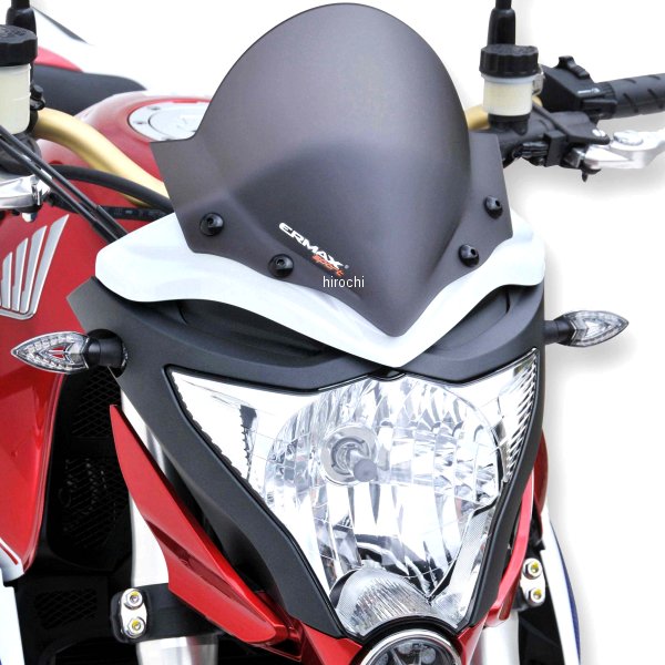 0301XX103 アルマックス ERMAX スポーツ スクリーン 23cm 08年-17年 CB1000R ライトブラウン
