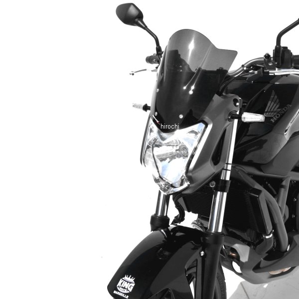 0301XX142 アルマックス ERMAX スポーツ スクリーン 30cm 14年-15年 NC750S サテンブラック