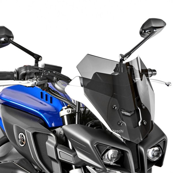 0302XX132 アルマックス ERMAX ショート スクリーン 16年-22年 MT-10、FZ-10 グレー