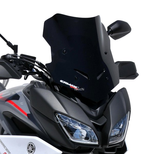 0302Y85-XX アルマックス ERMAX スポーツ スクリーン 36cm 18年-20年 MT-09 Tracer 、FJ-09 レッド