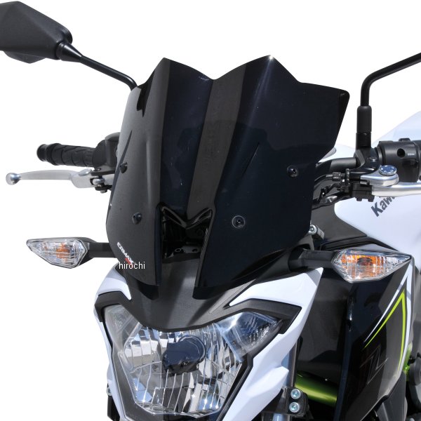 0303095-XX アルマックス ERMAX スポーツスクリーン 29cm 17年-19年 Z650 グレー