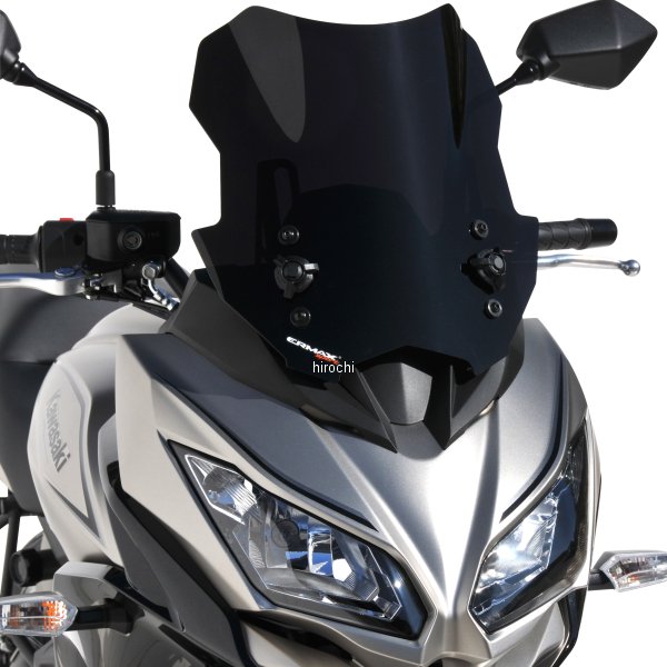 0303XX089 アルマックス ERMAX スポーツスクリーン 35cm 15年-20年 VERSYS650 グレー
