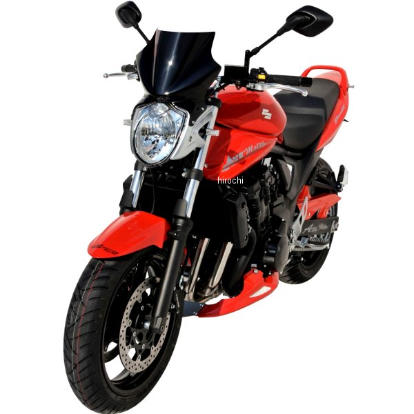 0304XX093 アルマックス ERMAX スポーツスクリーン 22cm 09年-15年 GSF650 Bandit N ブルー
