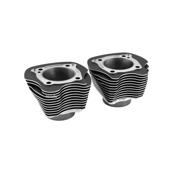 030619 ツインパワー TWIN POWER ビッグボアシリンダーセット ハーレー M8 4.25in  ブラックパウダーコート 4.25"サイズ