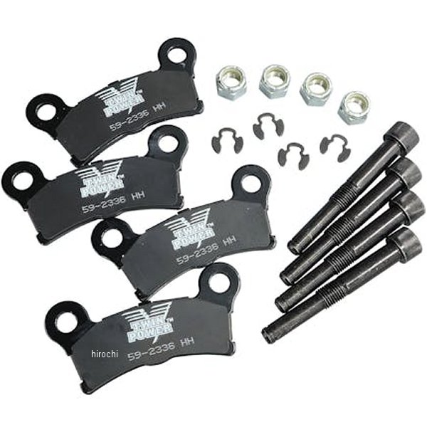 592336 ツインパワーTWIN POWER X-STOP ブレーキパッド 09年-13年 ハーレー FLHTCUTG リア