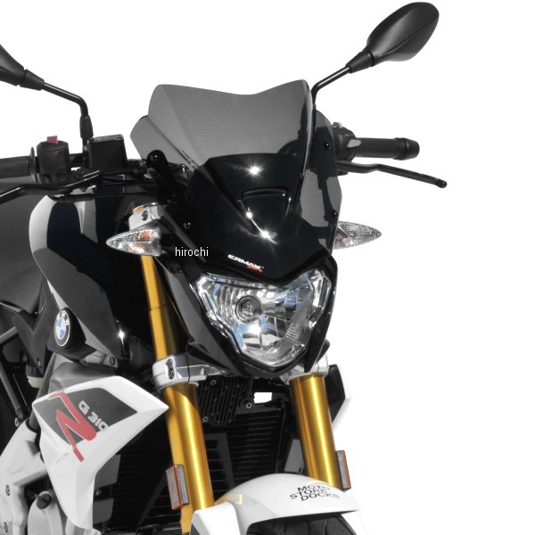 0310042-XX アルマックス ERMAX スポーツスクリーン 30cm 17年-20年 BMW G310R レッド