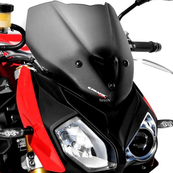 0310XX034 アルマックス ERMAX スポーツスクリーン 29cm 14年-18年 BMW S1000R グレー