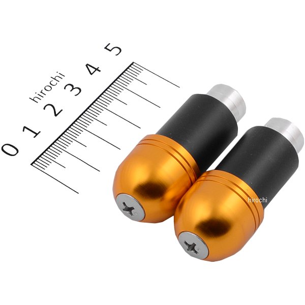 031071-04-10 ポッシュ POSH アルミバーエンド φ22.2mm用 ゴールド