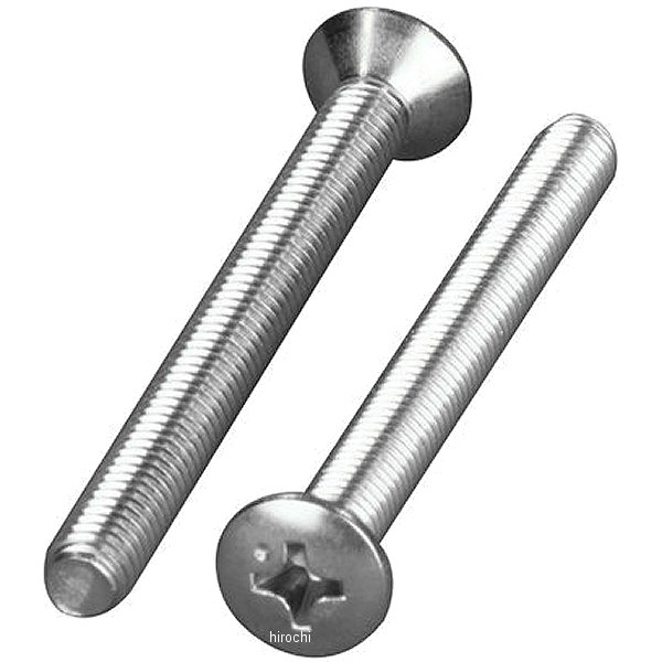 031072-70 ポッシュ POSH バーエンドリペアパーツ丸皿+小ネジ M5x40mm 2本入り ステンレス