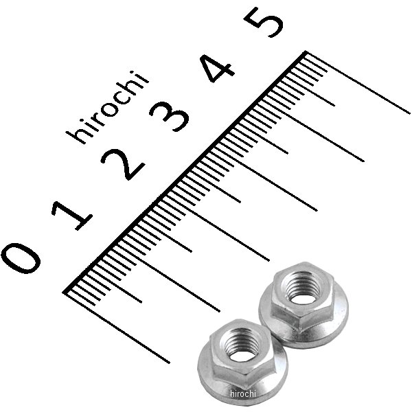 031072-71 ポッシュ POSH M5フランジナット スチール 2個入り