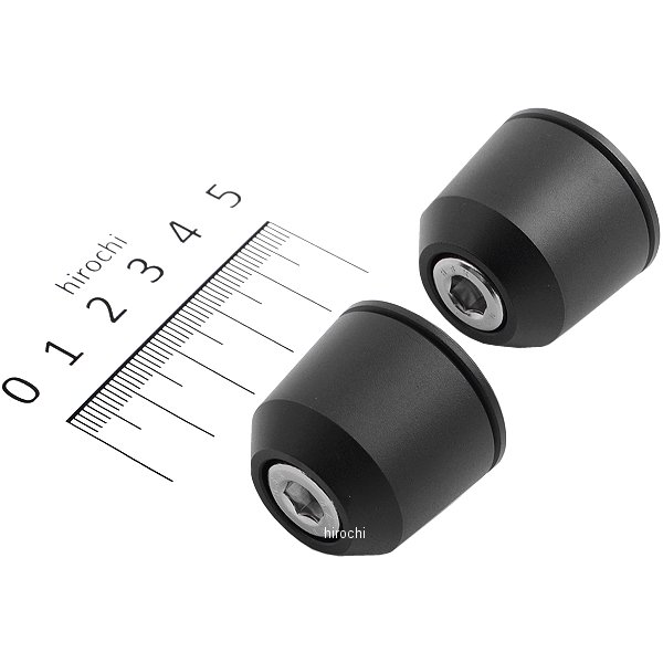 031178-26-10 ポッシュ POSH ソリッドバーエンド M8タイプ カワサキ マットブラック