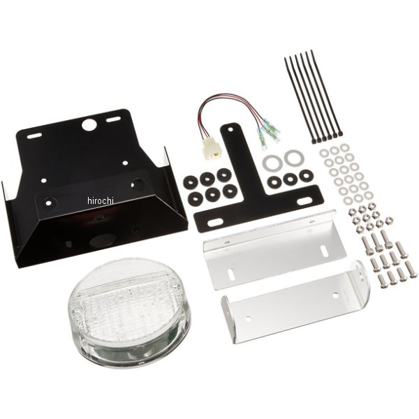 031193-LC-10 ポッシュ POSH リアフェンダーレスキット 96年-08年 ゼファー400X Z2タイプ LED/クリアレンズ