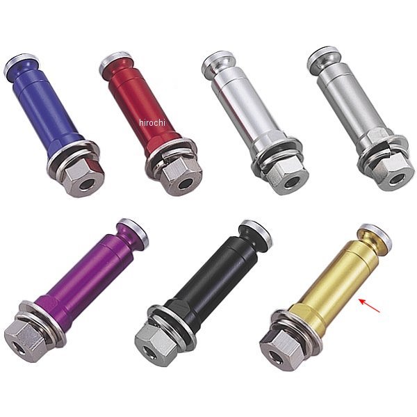 031301-04 ポッシュ POSH ロングウインカーステー M10x30mm 2本入り ゴールド