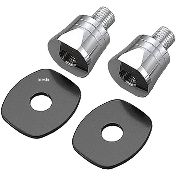 031096-06 ポッシュ POSH ボルトオンウインカーステーセット ゼファー 黒 ZRタイプ