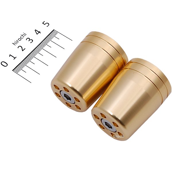 031579-12-10 ポッシュ POSH ウルトラヘビーバーエンド カワサキ M8用 シャンパンゴールド