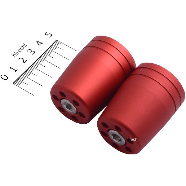 031579-22-10 ポッシュ POSH ウルトラヘビーバーエンド カワサキ M8 マットレッド