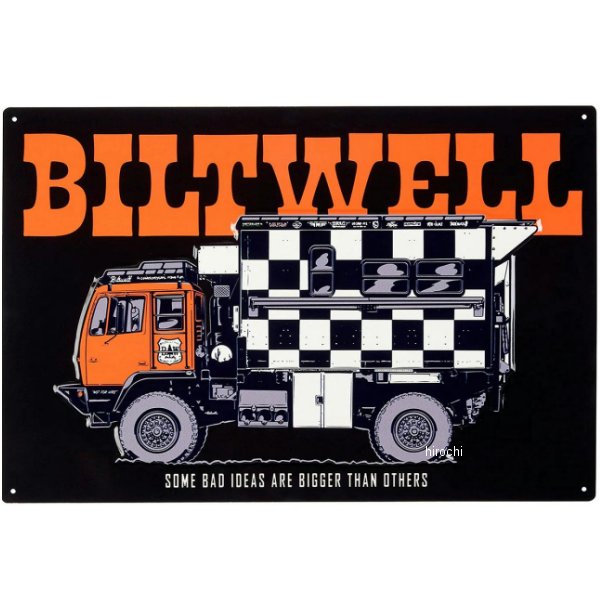 031599 Biltwell ビルトウェル ショップメタルサイン LMTV