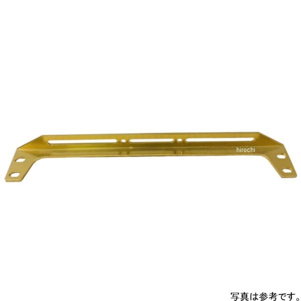 032000-04 ポッシュ POSH 9インチオイルクーラーステー XJR400 ゴールド 1個入り