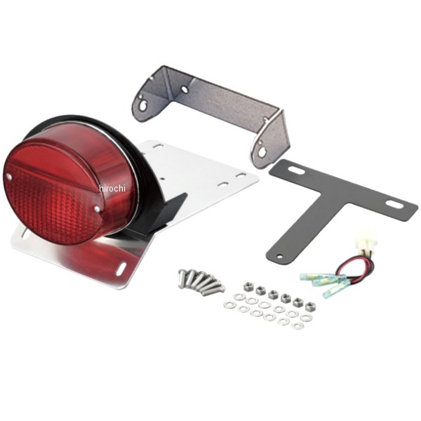 032090-Z2-10 ポッシュ POSH テールランプフェンダーレスキット ゼファー1100、ゼファー1100RS Z2タイプ 電球式/レッドレンズ