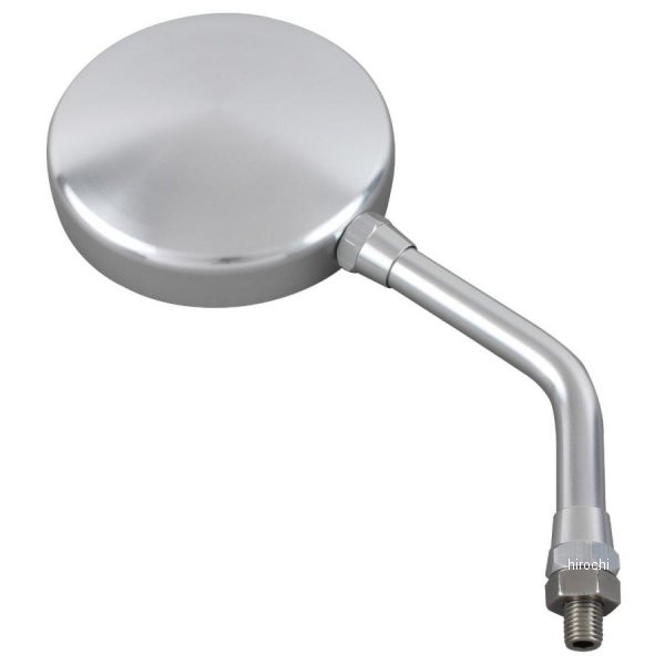 032580-03 POSHフェイス マシンドZ2タイプミラー ラージボディ 左右共通 10mm(正ネジ) ショートステー シルバー