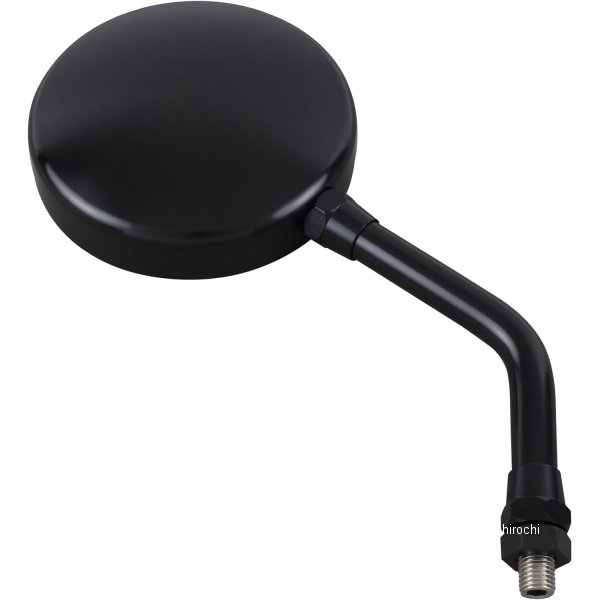 032580-06 POSHフェイス マシンドZ2タイプミラー ラージボディ 左右共通 10mm(正ネジ) ショートステー ブラック