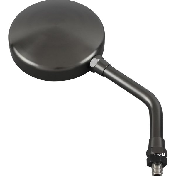 032580-11 POSHフェイス マシンドZ2タイプミラー ラージボディ 左右共通 10mm(正ネジ) ショートステー チタン