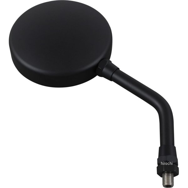 032580-26 POSHフェイス マシンドZ2タイプミラー ラージボディ 左右共通 10mm(正ネジ) ショートステー マットブラック