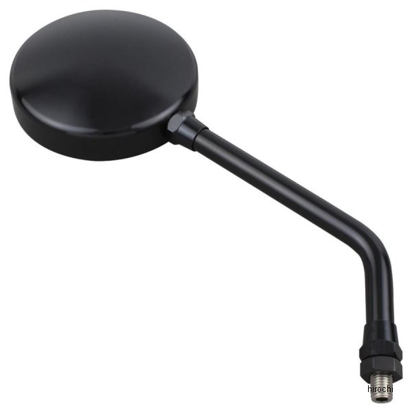 032581-06 POSHフェイス マシンドZ2タイプミラー ラージボディ 左右共通 10mm(正ネジ) ロングステー ブラック