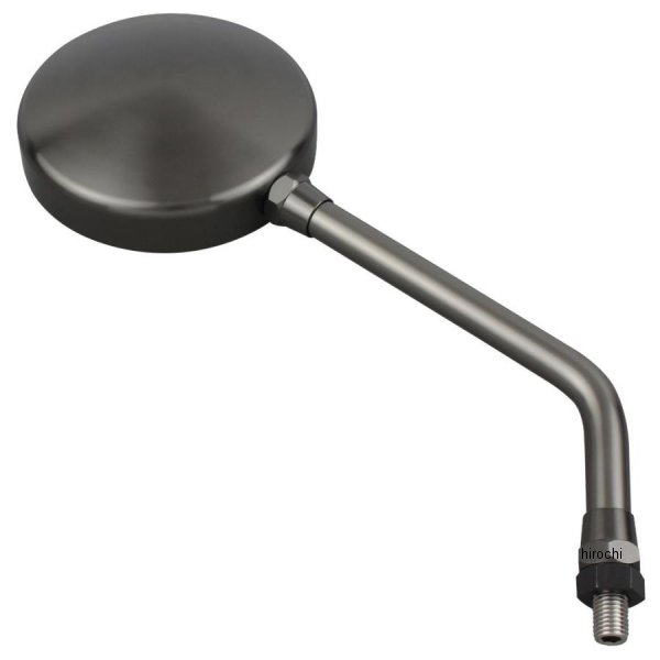 032581-11 POSHフェイス マシンドZ2タイプミラー ラージボディ 左右共通 10mm(正ネジ) ロングステー チタン