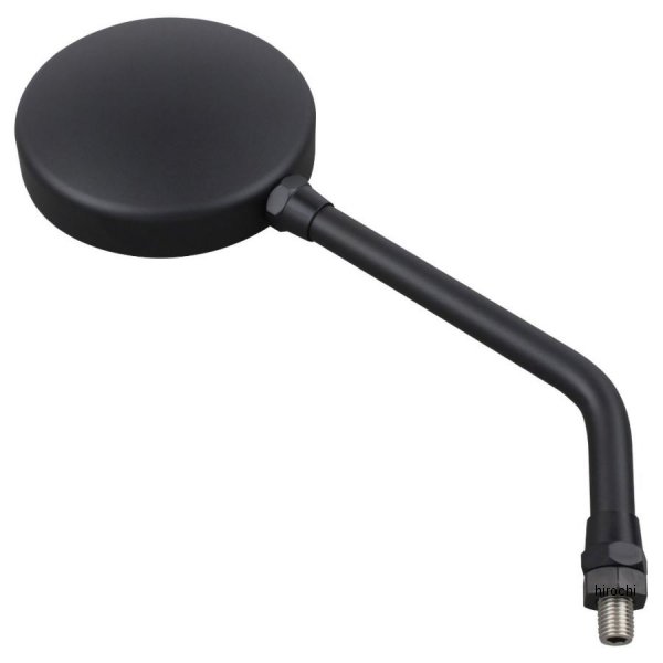 032581-26 POSHフェイス マシンドZ2タイプミラー ラージボディ 左右共通 10mm(正ネジ) ロングステー マットブラック