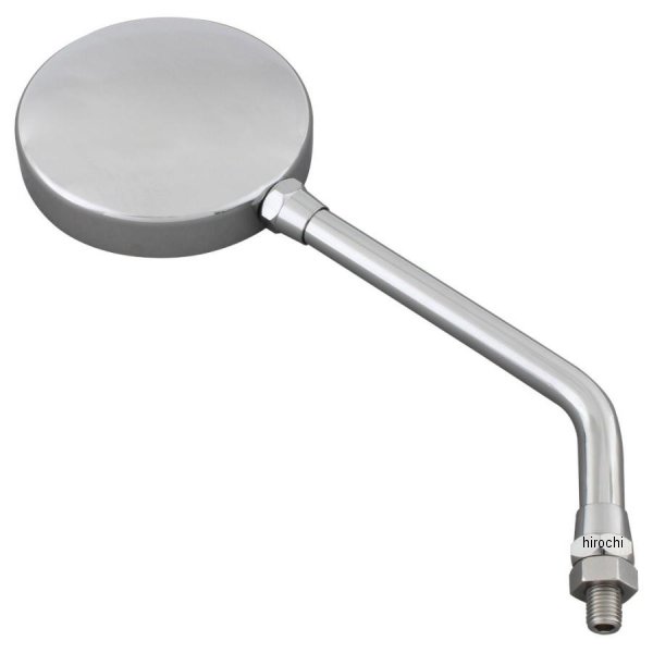 032581-33 POSHフェイス マシンドZ2タイプミラー ラージボディ 左右共通 10mm(正ネジ) ロングステー メッキ