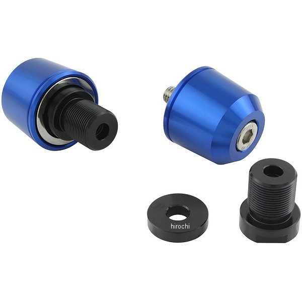 032989-01-10 ポッシュ POSH ミドルウエイトバーエンド M17 カワサキ用 青