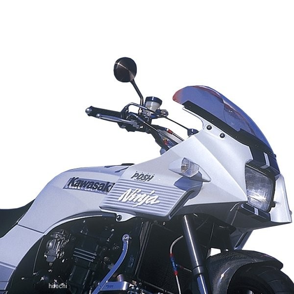 033100WG ポッシュ POSH オリジナルアッパーカウル 91年-03年 GPZ900R 白ゲル