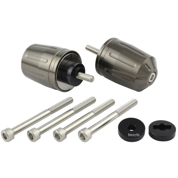 033979-11-10 ポッシュ POSH ウルトラヘビーバーエンドタイプ2 M6 ホンダ、スズキ用 チタン