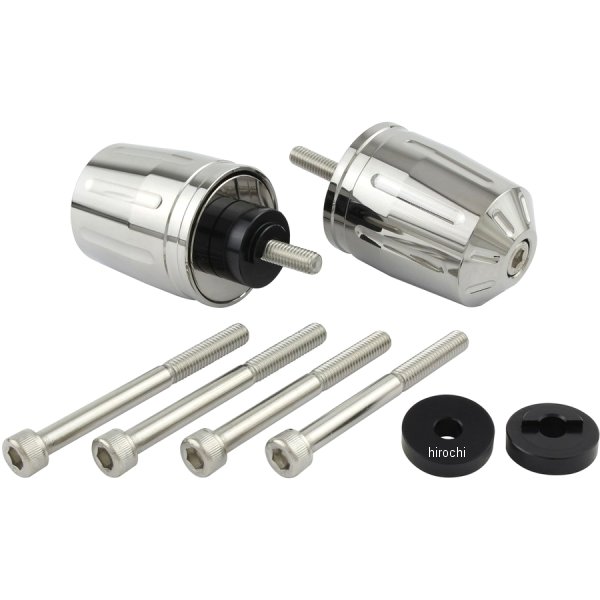 033979-33-10 ポッシュ POSH ウルトラヘビーバーエンドタイプ2 M6 ホンダ、スズキ用 メッキ