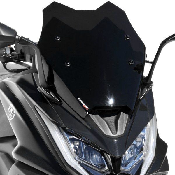 0341017-XX アルマックス ERMAX スポーツスクリーン 49cm 17年-20年 キムコ AK550 サテングレー