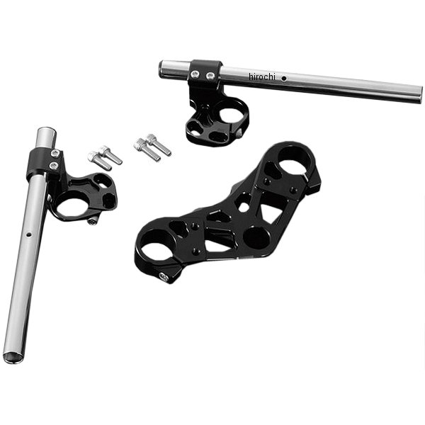 034170-06 ポッシュ POSH マシンドセパレートハンドル 08年-15年 ニンジャ250、ニンジャ250R 黒