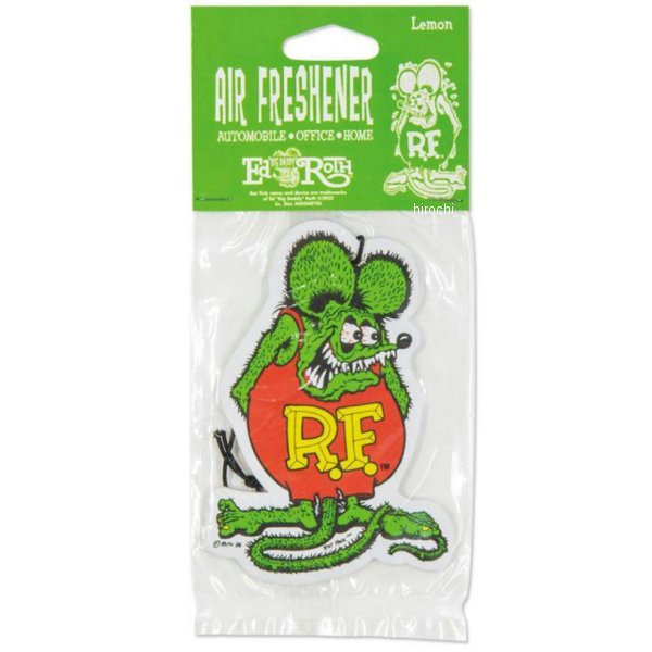 034180 MQQNEYES ムーンアイズ RAT FINK　エアーフレッシュナー グリーン