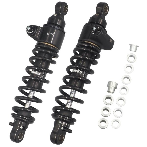 HD028WME22V2 ビチューボ Bitubo 321mm ツインショック 油圧プリロード 86年-87年 XLH883 ブラック