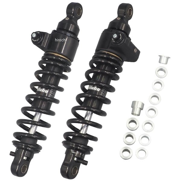 HD035WME22V2 ビチューボ Bitubo 321mm ツインショック 油圧プリロード 95年-14年 FXDC ブラック