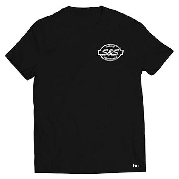 510-1091 S&Sサイクル S&S Cycle Tシャツ Sidewinder 黒 Sサイズ