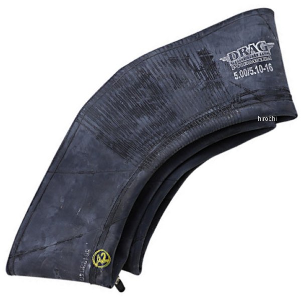 0350-0625 DRAG Specialties ドラックスペシャリティーズ チューブ インナー 5.00-5.10X16インチ サイドメタルバルブ