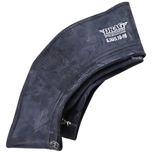 0350-0627 DRAG Specialties ドラックスペシャリティーズ チューブ インナー 5.00-5.10X16インチ センターメタルバルブ