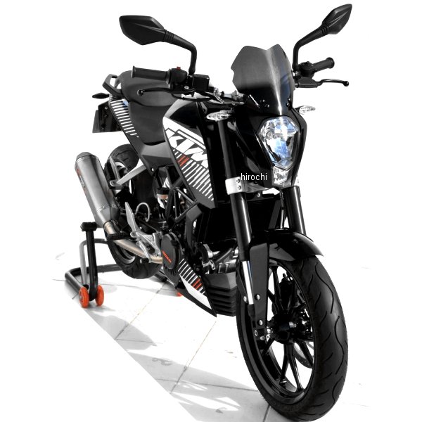 0354XX003 アルマックス ERMAX スポーツスクリーン 22cm 11年-14年 KTM 200 DUKE クリア