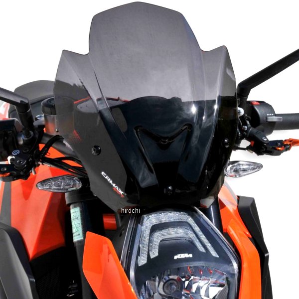 0354XX004 アルマックス ERMAX スポーツスクリーン 37cm 14年-16年 KTM 1290 Super Duke R クリア