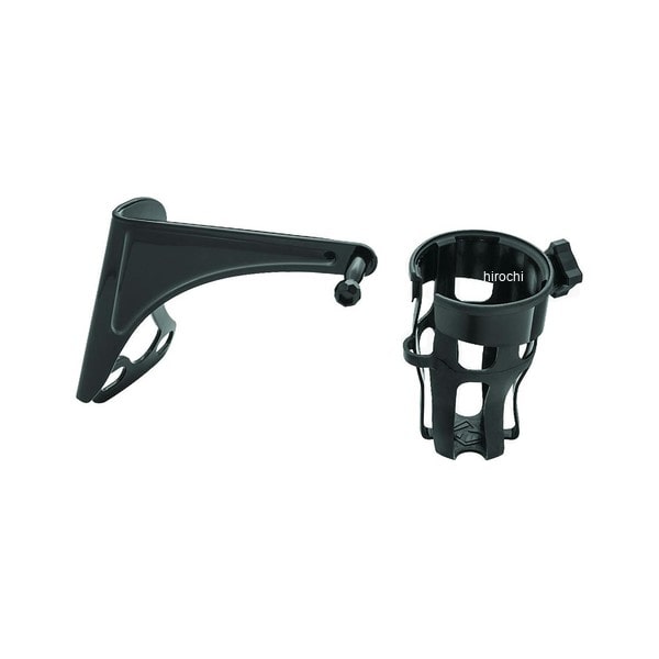 kur6489 クリアキン Kuryakyn Reflex パッセンジャー ドリンクホルダー -13年 FLTRUSE、FLTRU、FLHTCUTG、FLHTCU ブラック