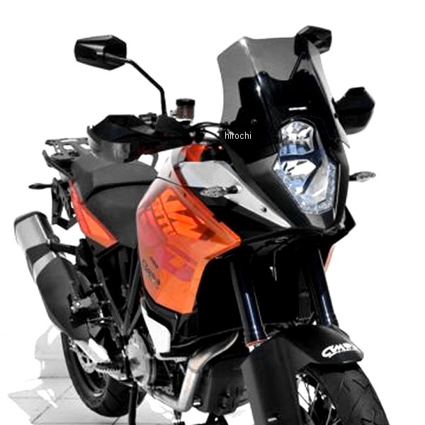 0354XXK05 アルマックス ERMAX スポーツスクリーン 15年 KTM 1050 Adventure ダークブラック