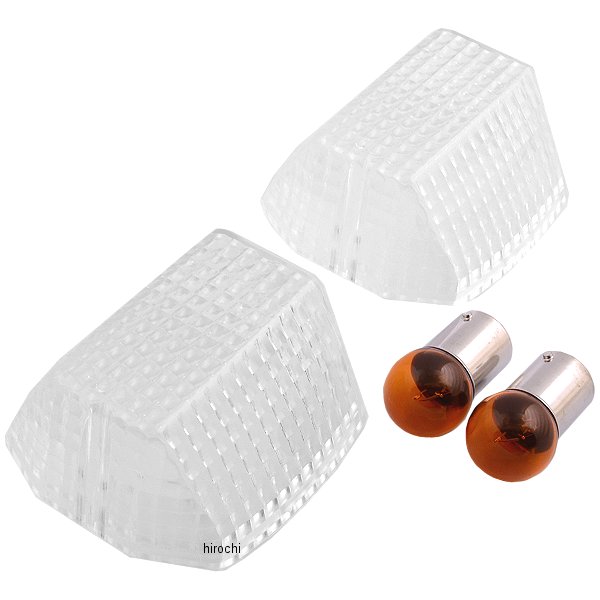 038078 ポッシュ POSH ウインカーレンズ 91年-08年 ZRX1200、ZRX1100、GPZ900R 23048-1054 クリア