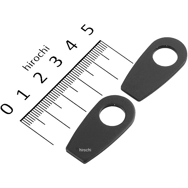 038296-06 ポッシュ POSH ウインカーステーベース GPZ900R ニンジャ 黒 2個入り