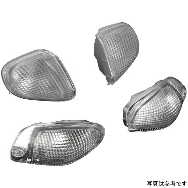 039179 ポッシュ POSH カスタムウインカーレンズセット ZZR1100 スモーク